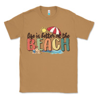 Toasted Coconut life is better at the beach Classic Tee - MaliasSmallBusiness