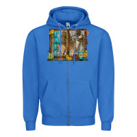 True Royal White Tailed Buck Fall Zipper Hoodie - LillyAllenDesigns