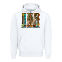 White White Tailed Buck Fall Zipper Hoodie - LillyAllenDesigns
