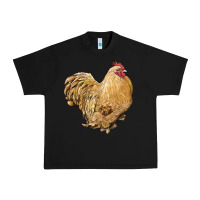 Black cochin rooster Urban Heavy Tee - LillyAllenDesigns