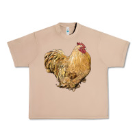 Burro cochin rooster Urban Heavy Tee - LillyAllenDesigns