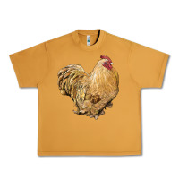 Peanut Butter cochin rooster Urban Heavy Tee - LillyAllenDesigns