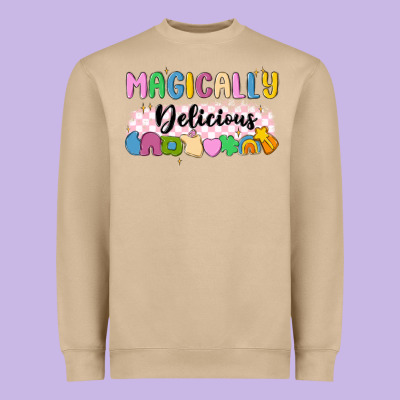 Magically Delicious Heavyweight Sweatshirt Designed By Maliassmallbusiness