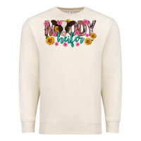 Sandshell Moody Heifer Mother's Day Premium Sweatshirt - texasbilliewilder