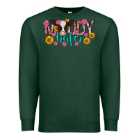 Sports Green Moody Heifer Mother's Day Premium Sweatshirt - texasbilliewilder