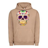 Pigment Burro Cinco de mayo skull Urban Hoodie - FaDigitalArtStudio