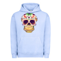 Pigment Grape Ice Cinco de mayo skull Urban Hoodie - FaDigitalArtStudio