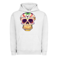 Pigment Lunar Rock Cinco de mayo skull Urban Hoodie - FaDigitalArtStudio