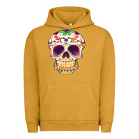 Pigment Peanut Butter Cinco de mayo skull Urban Hoodie - FaDigitalArtStudio