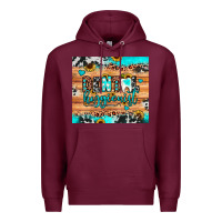 Burgundy dental hygienist Premium Hoodie - JahusDesignShop