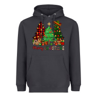 Smoke merry christmas trees Heavyweight Hoodie - NancyCooperArtShop
