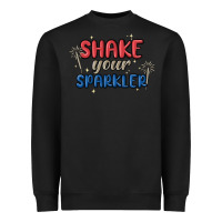 Black 4th of july america shake your sparkler Heavyweight Sweatshirt - MaliasSmallBusiness