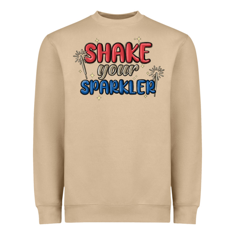 4th Of July America Shake Your Sparkler Heavyweight Sweatshirt by MaliasSmallBusiness | Teevron