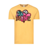 Vintage Mustard valentines day western hearts be mine Vintage Tee - Jasminsmagicworld