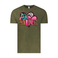 Vintage Olive valentines day western hearts be mine Vintage Tee - Jasminsmagicworld