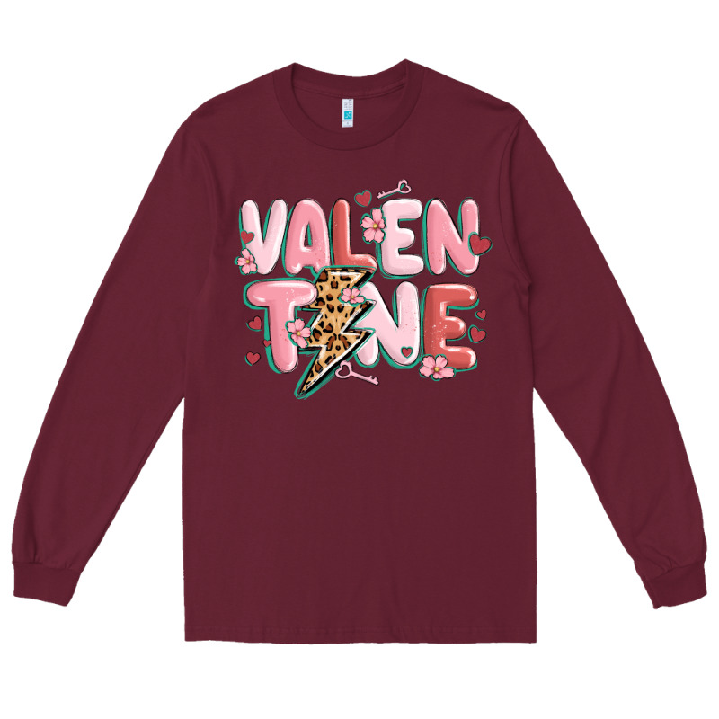 Valentine Long Sleeve Tee by MaliasSmallBusiness | Teevron