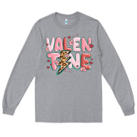 Heather Grey valentine Long Sleeve Tee - MaliasSmallBusiness