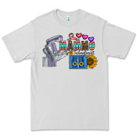 Dove Grey mammo technologist Premium Tee - CowhideDigitalArt