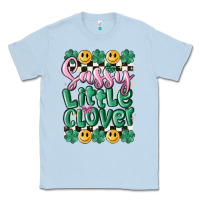 Dusty Blue sassy little glover Classic Tee - MaliasSmallBusiness