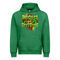 Emerald St. Patrick's Day Pinches get stitches Urban Hoodie - OliviaCreatesArt
