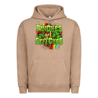 Pigment Burro St. Patrick's Day Pinches get stitches Urban Hoodie - OliviaCreatesArt