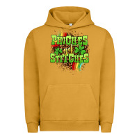 Pigment Peanut Butter St. Patrick's Day Pinches get stitches Urban Hoodie - OliviaCreatesArt