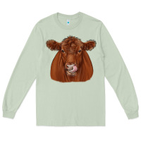 Matcha red angus Long Sleeve Tee - JahusDesignShop