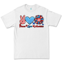 Peace Love America Premium Tee | Teevron
