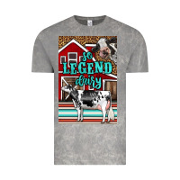 Cloud Rock Western So Legend Dairy Holstein Cow Vintage Tee - LillyAllenDesigns