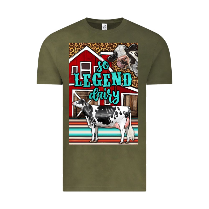 Western So Legend Dairy Holstein Cow Vintage Tee by LillyAllenDesigns | Teevron