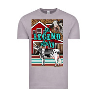Vintage Zinc Western So Legend Dairy Holstein Cow Vintage Tee - LillyAllenDesigns