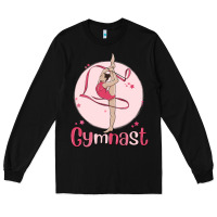 Black gymnast Long Sleeve Tee - MaliasSmallBusiness