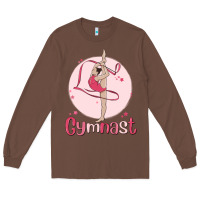 Chestnut gymnast Long Sleeve Tee - MaliasSmallBusiness