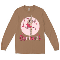 Toasted Coconut gymnast Long Sleeve Tee - MaliasSmallBusiness