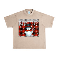 French Oak christmas snowman tumbler Urban Heavy Tee - Jasminsmagicworld