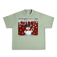 Oil Green christmas snowman tumbler Urban Heavy Tee - Jasminsmagicworld