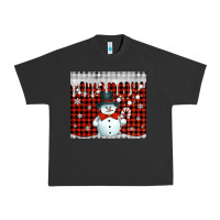Pigment Black christmas snowman tumbler Urban Heavy Tee - Jasminsmagicworld