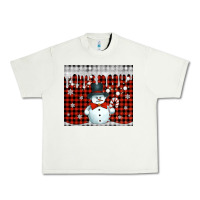 Christmas Snowman Tumbler Urban Heavy Tee | Teevron