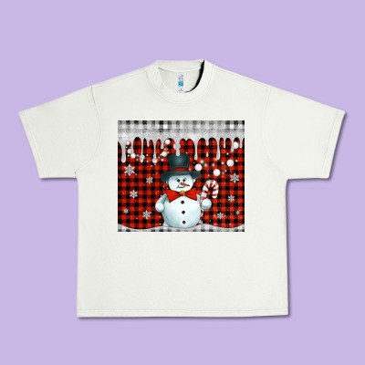 Christmas Snowman Tumbler Urban Heavy Tee Designed By Jasminsmagicworld