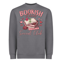 Bookish Lover Social Club Heavyweight Sweatshirt | Teevron