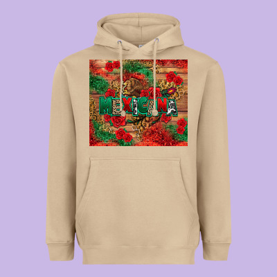 Mexicana Heavyweight Hoodie Designed By Texasbilliewilder