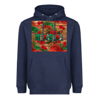 Navy Mexicana Heavyweight Hoodie - texasbilliewilder