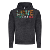 Vintage Black love mexicana revise Vintage Hoodie - AdoDesignShop