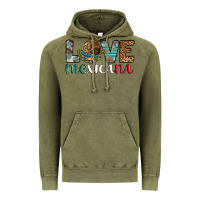 Vintage Olive love mexicana revise Vintage Hoodie - AdoDesignShop