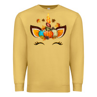 Antique Gold Unicorn Fall Premium Sweatshirt - texasbilliewilder
