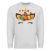Dove Grey Unicorn Fall Premium Sweatshirt - texasbilliewilder