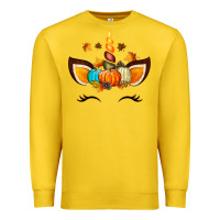Lemon Unicorn Fall Premium Sweatshirt - texasbilliewilder