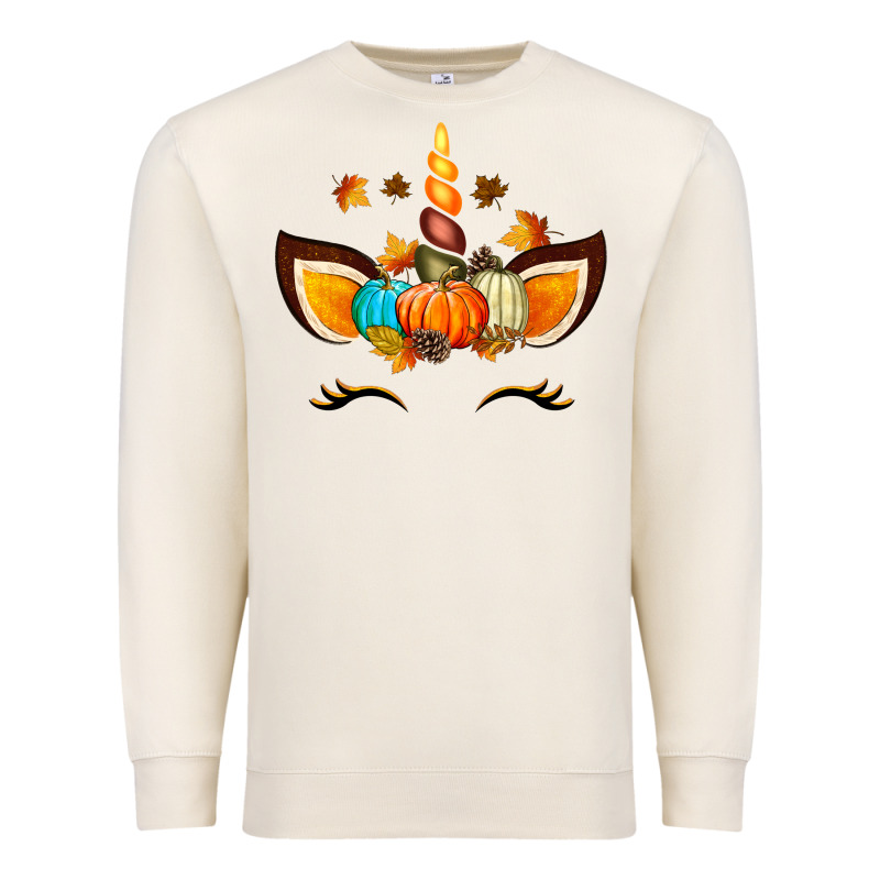Unicorn Fall Premium Sweatshirt by texasbilliewilder | Teevron