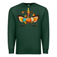 Sports Green Unicorn Fall Premium Sweatshirt - texasbilliewilder