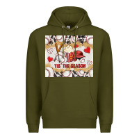 Army Green tis' the season with cowhide tumbler tbs Premium Hoodie - TumblerDesignByShophia